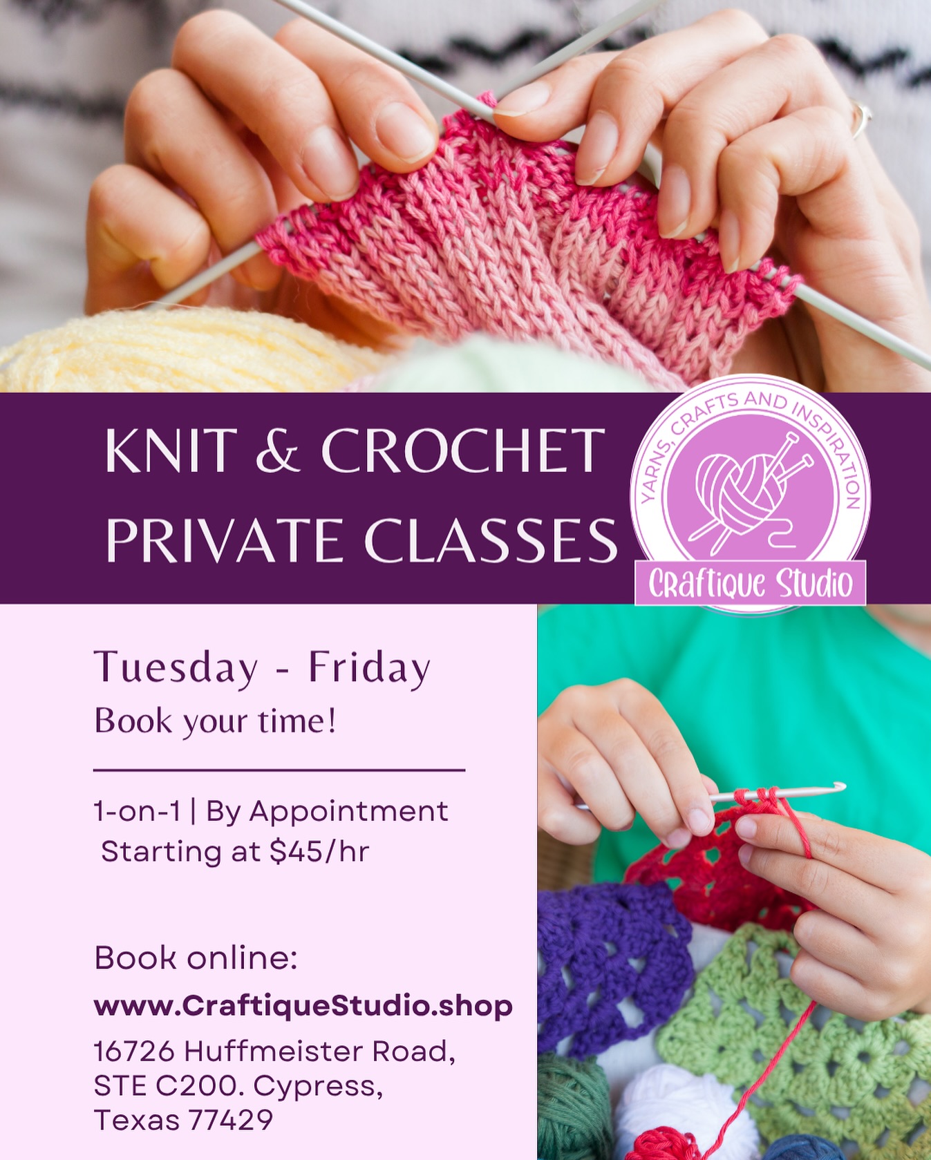 Craftique_Private-Lessons
